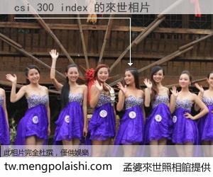 csi 300 index 來世的未來相片