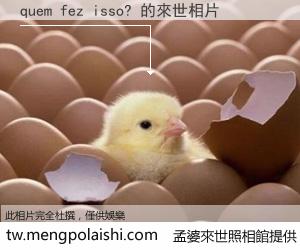 quem fez isso? 來世的未來相片