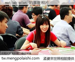 matlab plot 來世的未來相片
