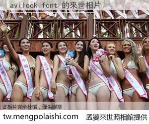 avilock font 來世的未來相片