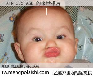 AFR 375 ASU 來世的未來相片