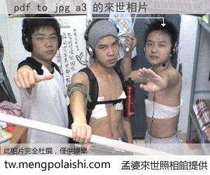 pdf to jpg a3 來世的未來相片