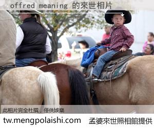 offred meaning 來世的未來相片